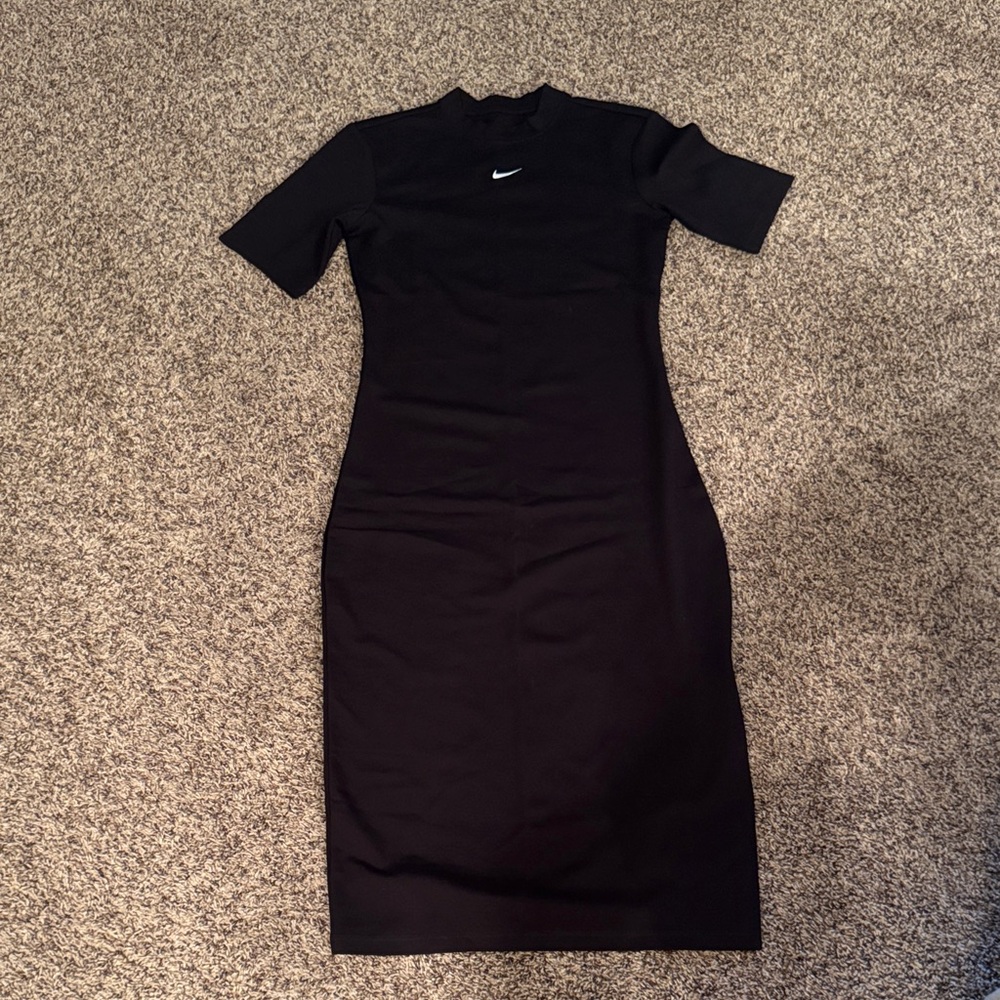 Nike Women's Black Midi Dress